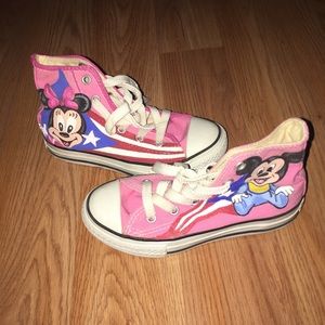 Custom Pink Converse Kids